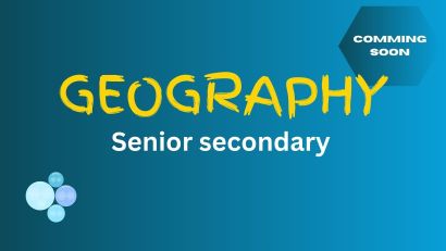 Geography Sr Secondary