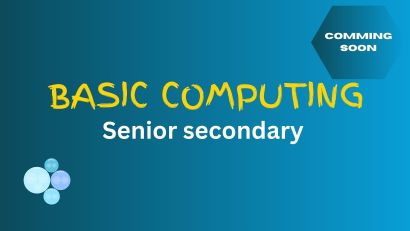 Basic Computing Sr Secondary