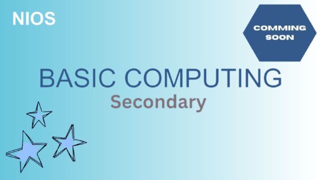 Basic Computing Secondary